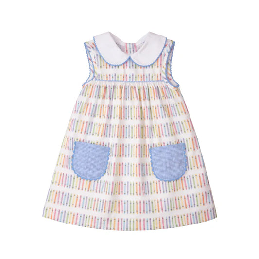 Lily Pocket Crayon Knit Dress