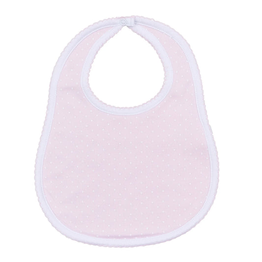 pink simply sweet bib