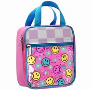 Happy check lunch tote