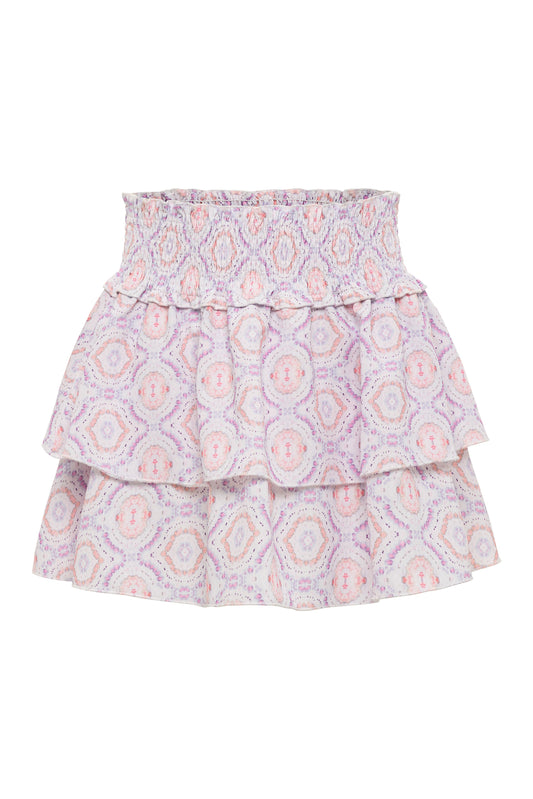 Scottie skirt purple/coral