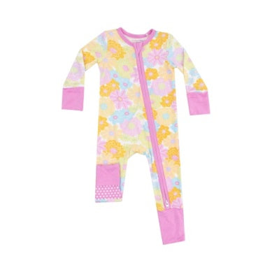Sunny Dahlias 2 way zipper