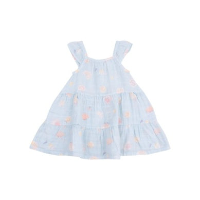 Pretty seashells twirly sundress