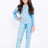 Watercolor hearts Jersey Pajamas