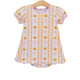 Pumpkin Patch Scalloped Bubble