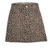 Kate Skirt Tan Leopard