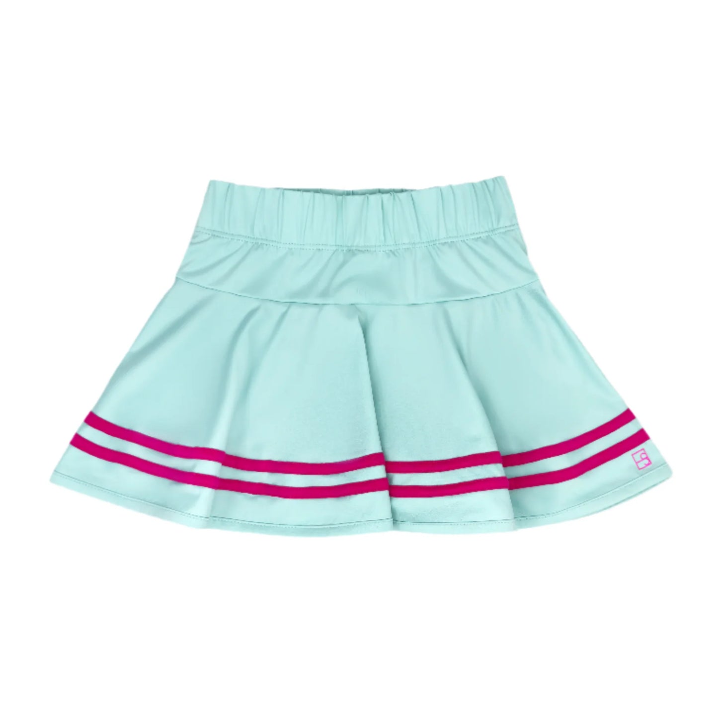 Callie skort- cool mint and power pink
