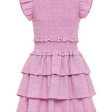 Claire dress violet