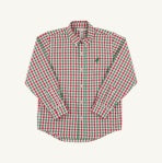 Deans list dress shirt Red/kelly green