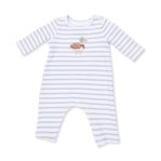 Long sleeve mallard romper