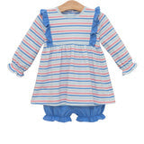 Hamptons Stripe Bloomer Set